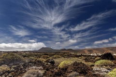 Lavafeld auf Lanzarote