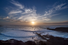 Sonnenuntergang am Atlantik